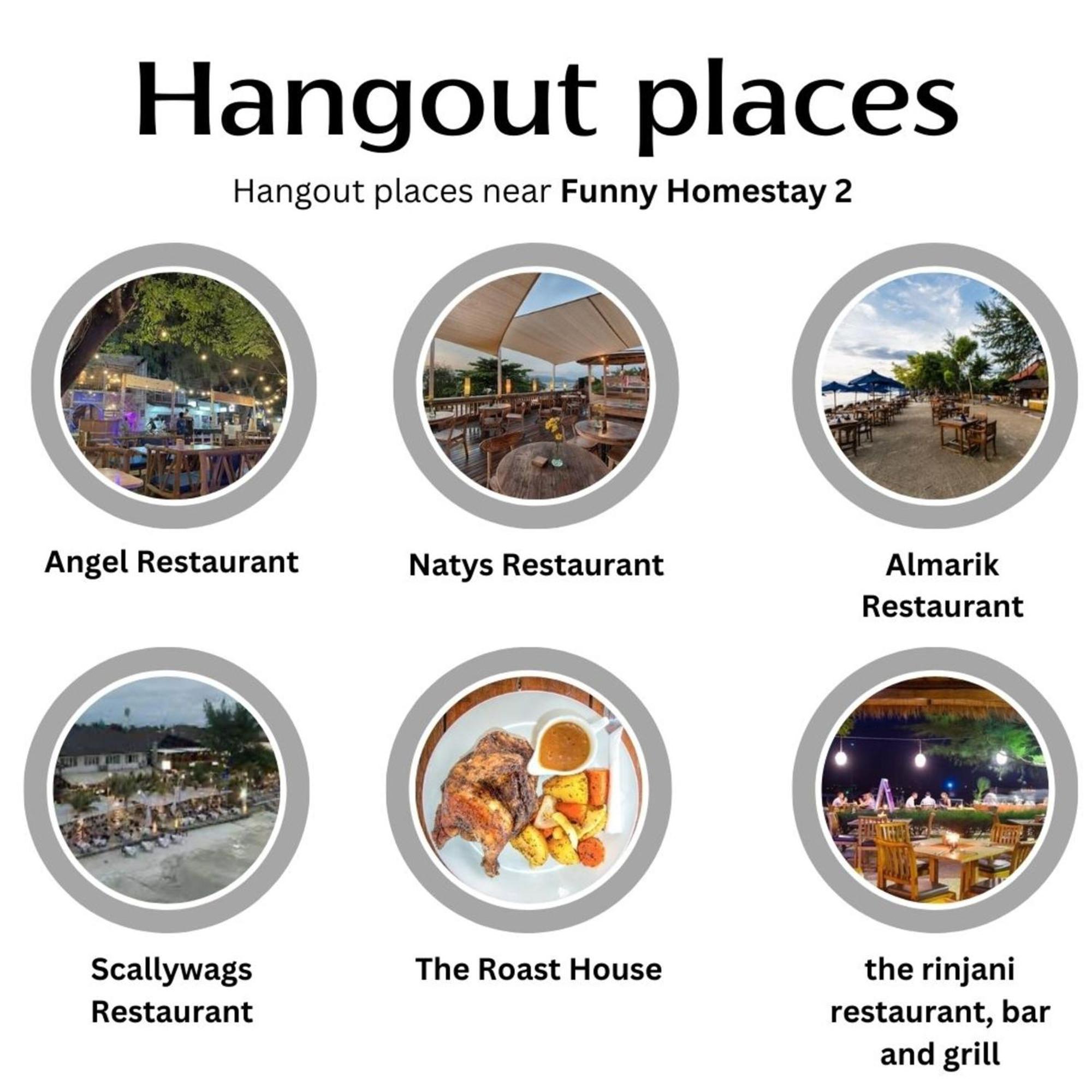 Funny Homestay 2 Gili Trawangan Exterior foto